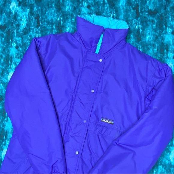 Vintage Patagonia Parka 8 Purple Pink Ski Jacket - Picture 7 of 16